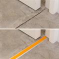 Aluminium Übergangsprofil orange LxBxH=1500x42x3,8mm