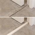 Aluminium Übergangsprofil weiß LxBxH=1500x42x3,8mm