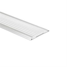 Aluminium Übergangsprofil weiß LxBxH=1500x42x3,8mm