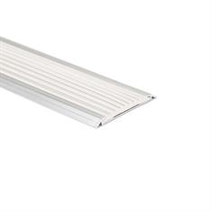 Aluminium Übergangsprofil weiß LxBxH=1500x42x3,8mm