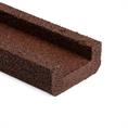 Bordsteinkappe rot 60mm (LxBxH=100x10x4,2cm)