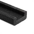 Bordsteinkappe schwarz 60mm (LxBxH=100x10x4,2cm)