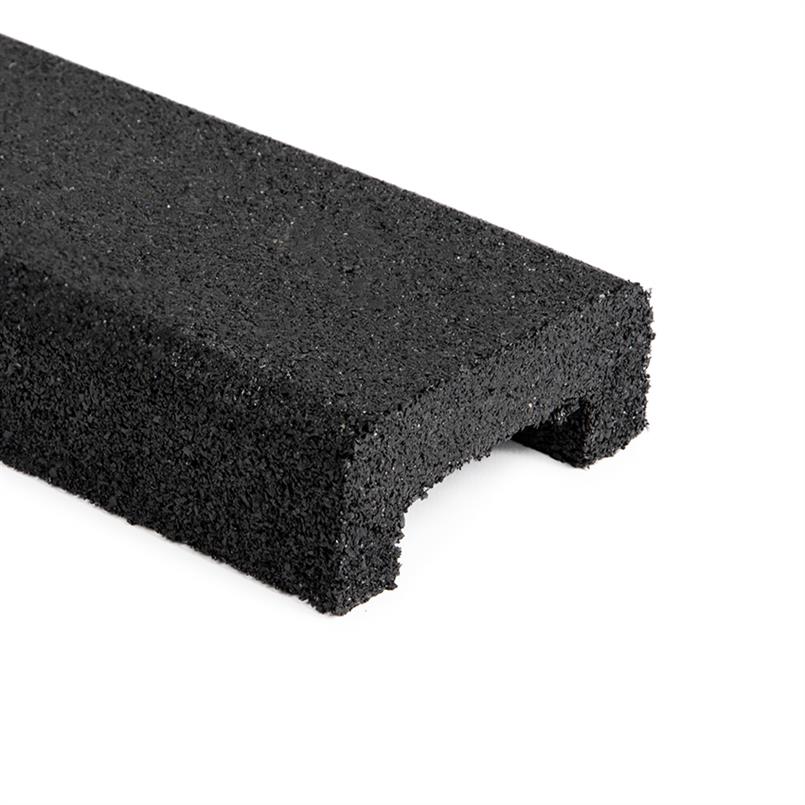 Bordsteinkappe schwarz 60mm (LxBxH=100x10x4,2cm)