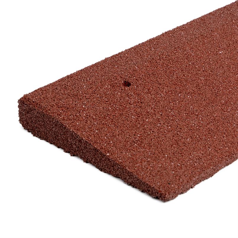 Bordsteinrampe Gummi rot 100x25x4,5cm