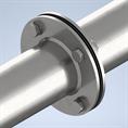 DN20 Flachdichtung Viton 105x75x29mm 4x14mm