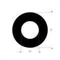 DN25 Garlock Flanschdichtung 70x35x2mm