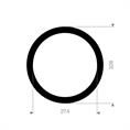 DN250 Flachdichtung SBR 328x274x3mm