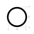 DN350 Flachdichtung SBR 438x368x3mm