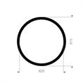 DN800 Flachdichtung SBR 915x820x3mm