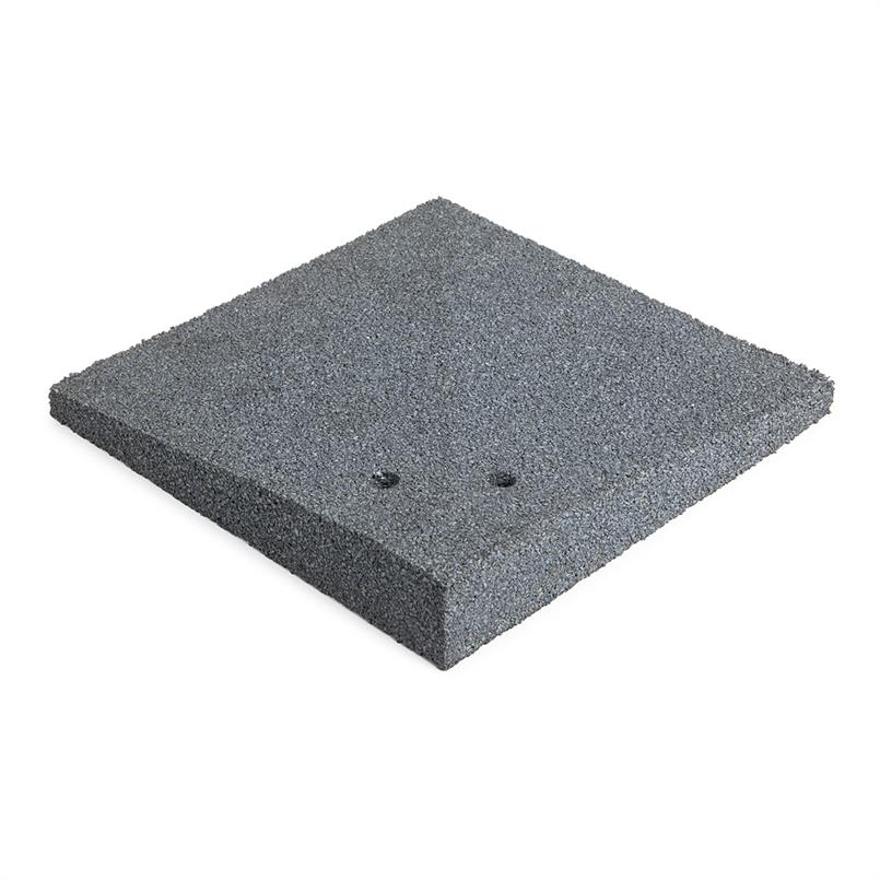 Eckelement Bordsteinrampe grau 25x25x4,5cm