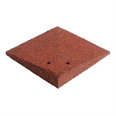 Eckelement Bordsteinrampe rot 25x25x4,5cm