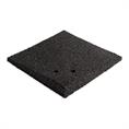 Eckelement Bordsteinrampe schwarz 25x25x4,5cm