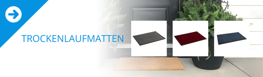 Effektive Sauberkeit mit unseren Fußmatten und Trockenlaufmatten