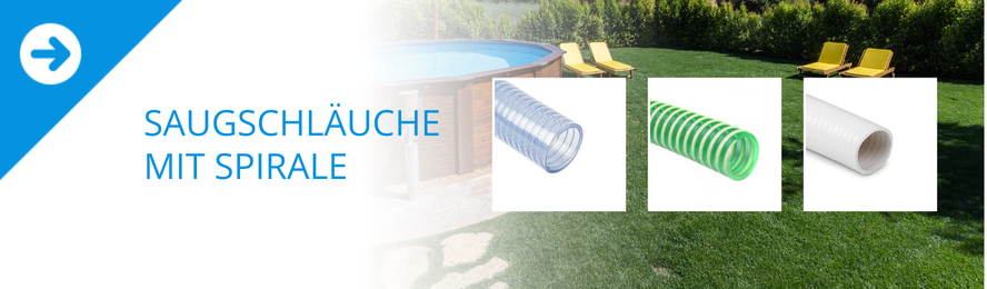 Effiziente Bewässerung und Poolpflege: Unsere hochwertigen Saugschläuche