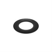 EPDM Gummi-Stahl Flachdichtung 107x61x4mm DN50