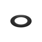 EPDM Gummi-Stahl Flachdichtung 127x77x4mm DN65