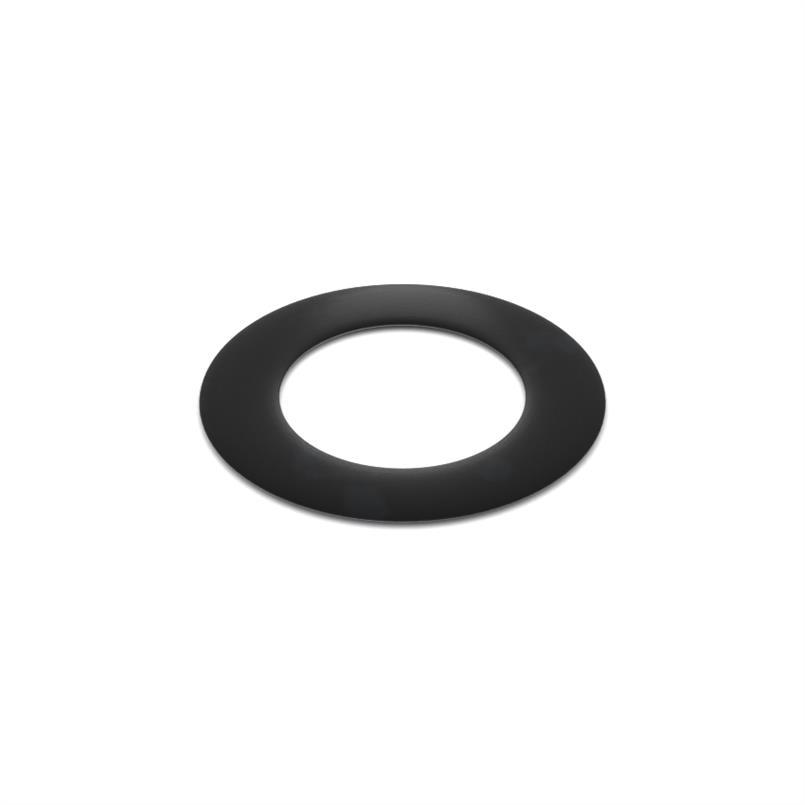 EPDM Gummi-Stahl Flachdichtung 127x77x4mm DN65