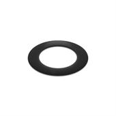 EPDM Gummi-Stahl Flachdichtung 142x89x4mm DN80
