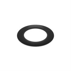 EPDM Gummi-Stahl Flachdichtung 142x89x4mm DN80