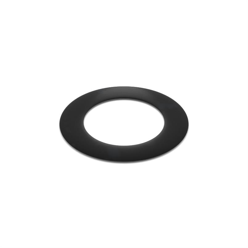 EPDM Gummi-Stahl Flachdichtung 142x89x4mm DN80