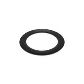 EPDM Gummi-Stahl Flachdichtung 162x115x5mm DN100