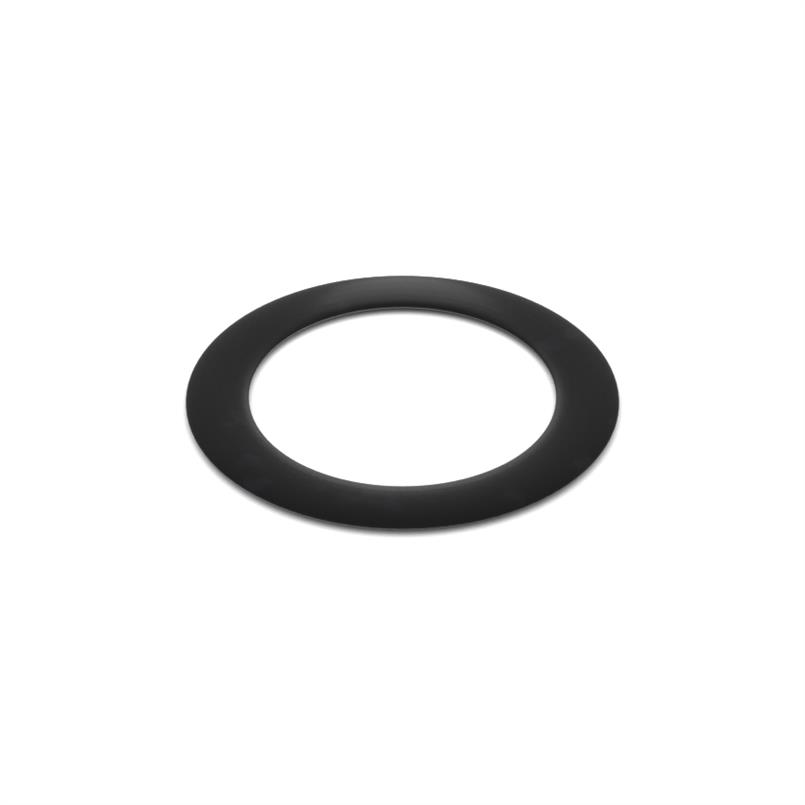 EPDM Gummi-Stahl Flachdichtung 162x115x5mm DN100