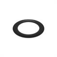 EPDM Gummi-Stahl Flachdichtung 168x115x5mm DN100