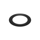 EPDM Gummi-Stahl Flachdichtung 168x115x5mm DN100