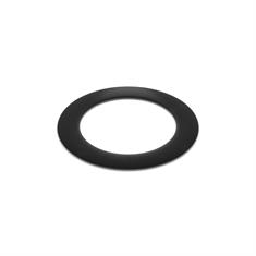 EPDM Gummi-Stahl Flachdichtung 168x115x5mm DN100