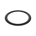 EPDM Gummi-Stahl Flachdichtung 400x324x6mm DN300