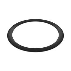 EPDM Gummi-Stahl Flachdichtung 495x407x7mm DN400