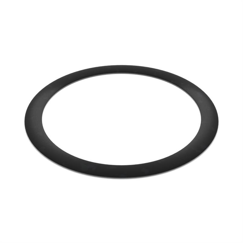 EPDM Gummi-Stahl Flachdichtung 495x407x7mm DN400