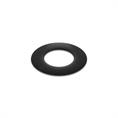EPDM Gummi-Stahl Flachdichtung 92x49x4mm DN40