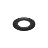 EPDM Gummi-Stahl Flachdichtung 92x49x4mm DN40