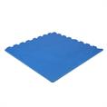EVA-Schaum Blau 620x620x12mm 4 Fliesen + Randstück