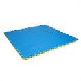 EVA-Schaum-Fliese Tränenblech blau/gelb 1000x1000x25mm