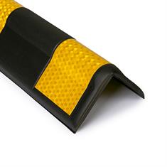 EVA Schaum M-safe rund Winkelprofil schwarz/gelb LxBxH=805x101x101mm