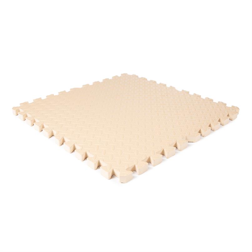 EVA-Schaum Puzzlematte beige 600x600x25mm