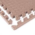EVA-Schaum Puzzlematte braun 600x600x25mm