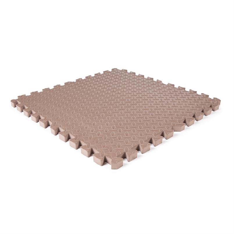 EVA-Schaum Puzzlematte braun 600x600x25mm