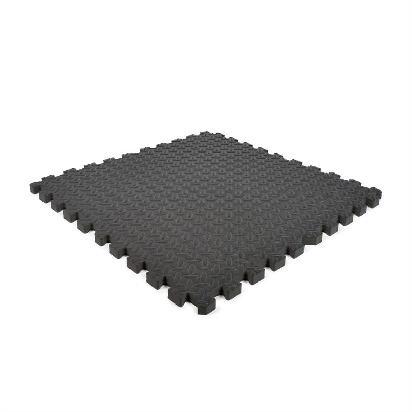 EVA-Schaum Puzzlematte schwarz 620x620x25mm