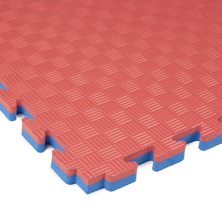 EVA-SCHAUM Puzzlematten blau/rot 1000x1000x25mm - Technikplaza