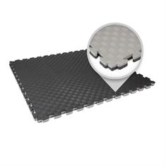 EVA-SCHAUM Puzzlematten dunkelgrau/hellgrau 1000x1000x25mm