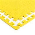 EVA-SCHAUM Puzzlematten gelb 600x600x12mm (4 Fliesen inkl. Kanten)
