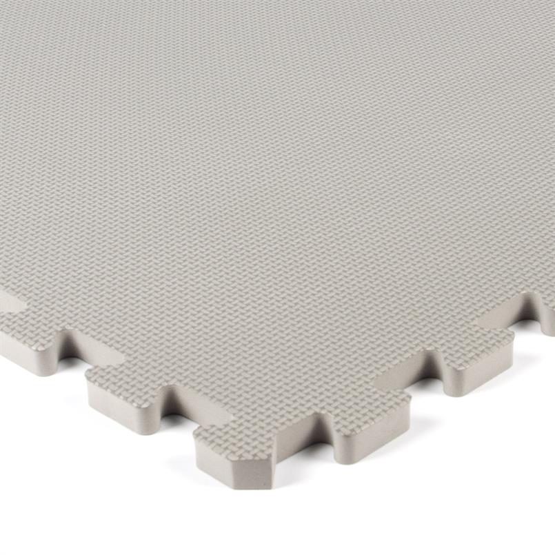 EVA-SCHAUM Puzzlematten hellgrau 620x620x14mm - Sportboden