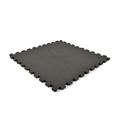 EVA-SCHAUM Puzzlematten schwarz 600x600x12mm (4 Fliesen inkl. Kanten)