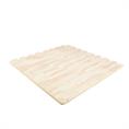 EVA-SCHAUM Puzzlematten weißes Holz 600x600x12mm (Set 4 St.)