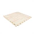 EVA-SCHAUM Puzzlematten weißes Holz 600x600x12mm (Set 4 St.)