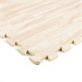 EVA-SCHAUM Puzzlematten weißes Holz 600x600x12mm (Set 4 St.)