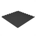 EVA-Schaum Schwarz 620x620x12mm 4 Fliesen + Randstück
